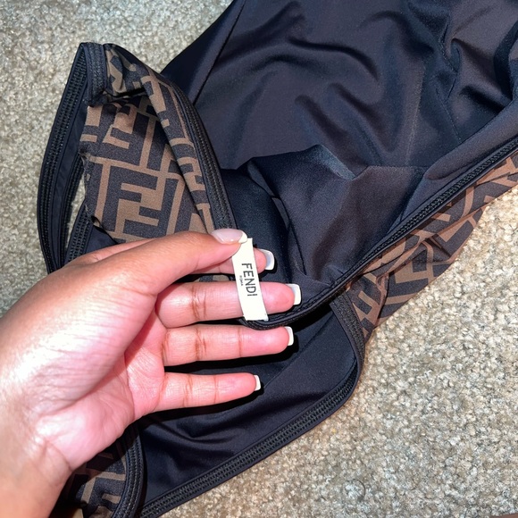 Fendi Swimsuit. Can wear as Regular body suit. Comes with Bag and Dustbag - Picture 1 of 3